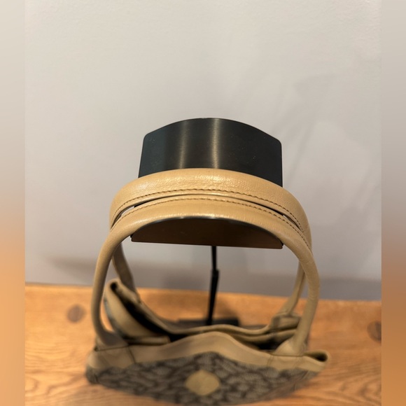 Yves Saint Laurent YSL Vintage Giraffe Print Canvas Tote Shoulder Bag - Picture 4 of 12